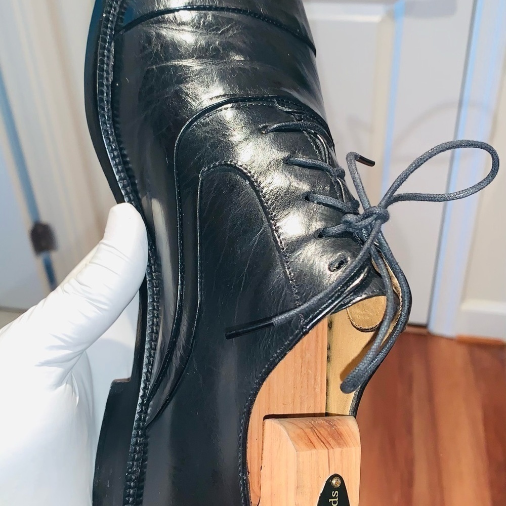Johnston Murphy Cellini Cap Toe Oxford. - Picture 2 of 14